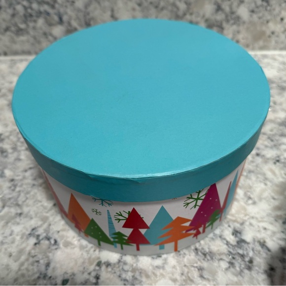 Mrs. Fields Snowman ⛄️ Stacking Box Set.  Knit details.  Collectible. X-Mas. - Picture 5 of 6